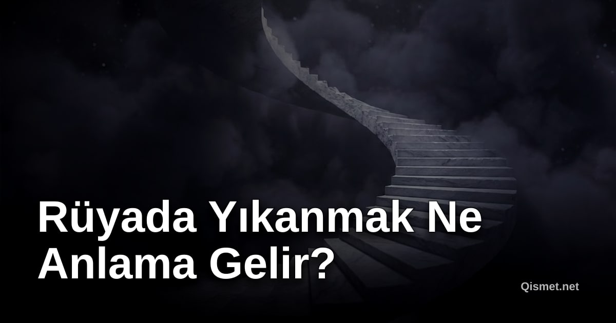 Rüyada Yıkanmak Ne Anlama Gelir?