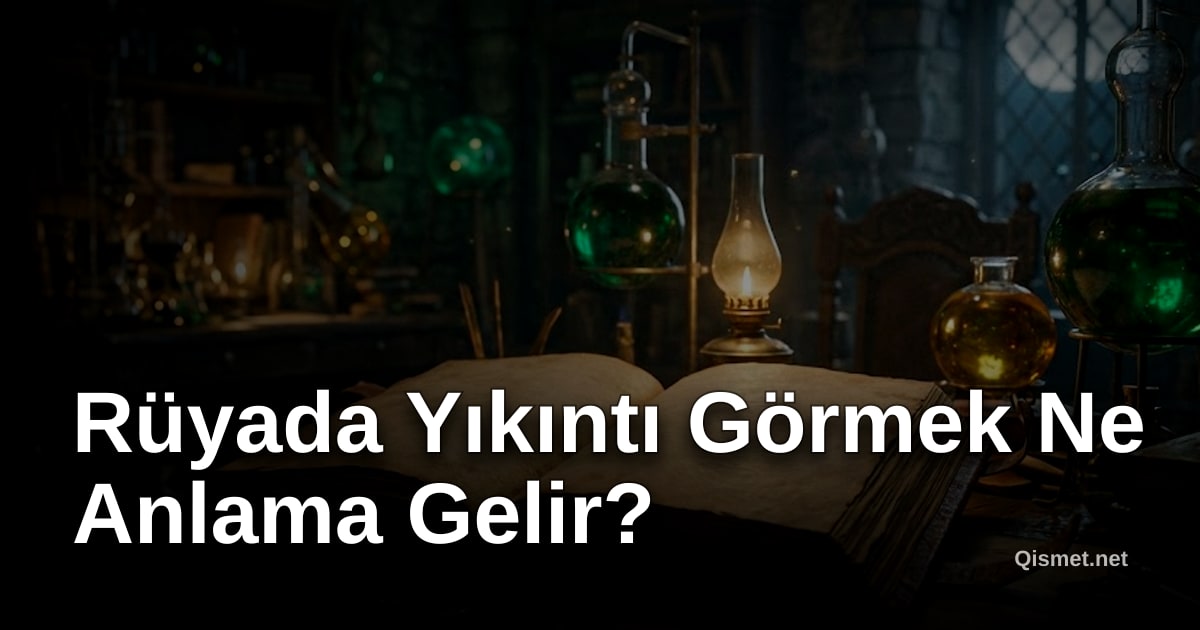 Rüyada Yıkıntı Görmek Ne Anlama Gelir?