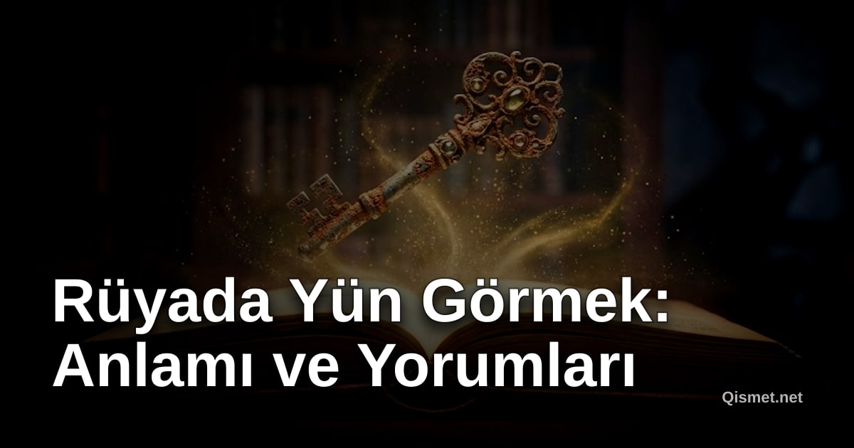 Rüyada Yün Görmek: Anlamı ve Yorumları