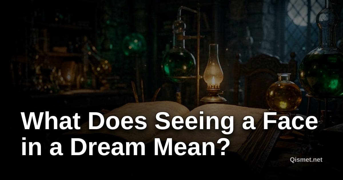 What Does Seeing a Face in a Dream Mean?