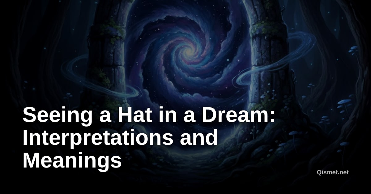 Seeing a Hat in a Dream: Interpretations and Meanings