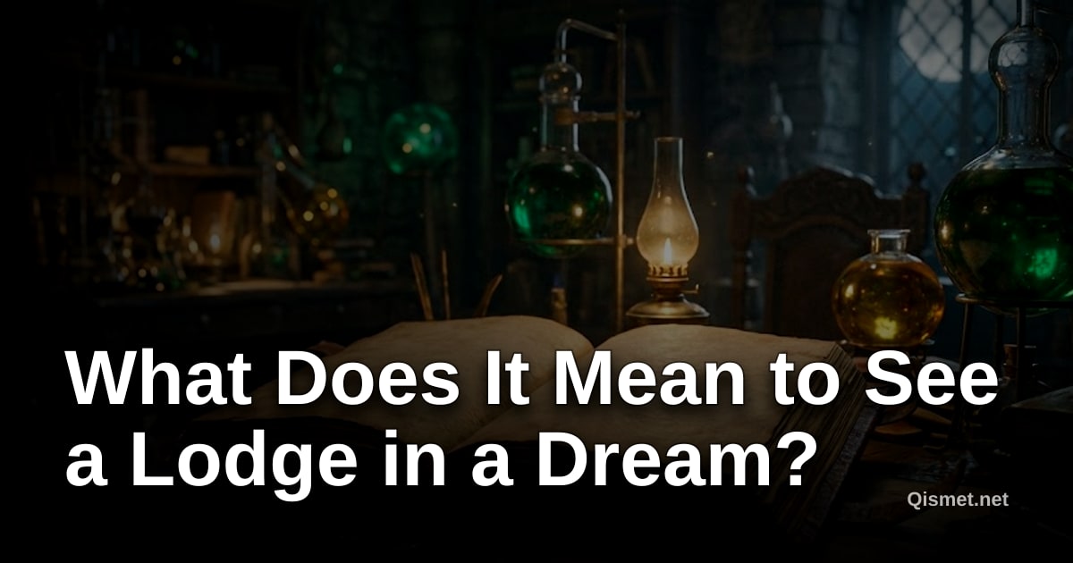 What Does It Mean to See a Lodge in a Dream?