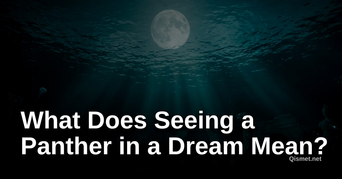 What Does Seeing a Panther in a Dream Mean?
