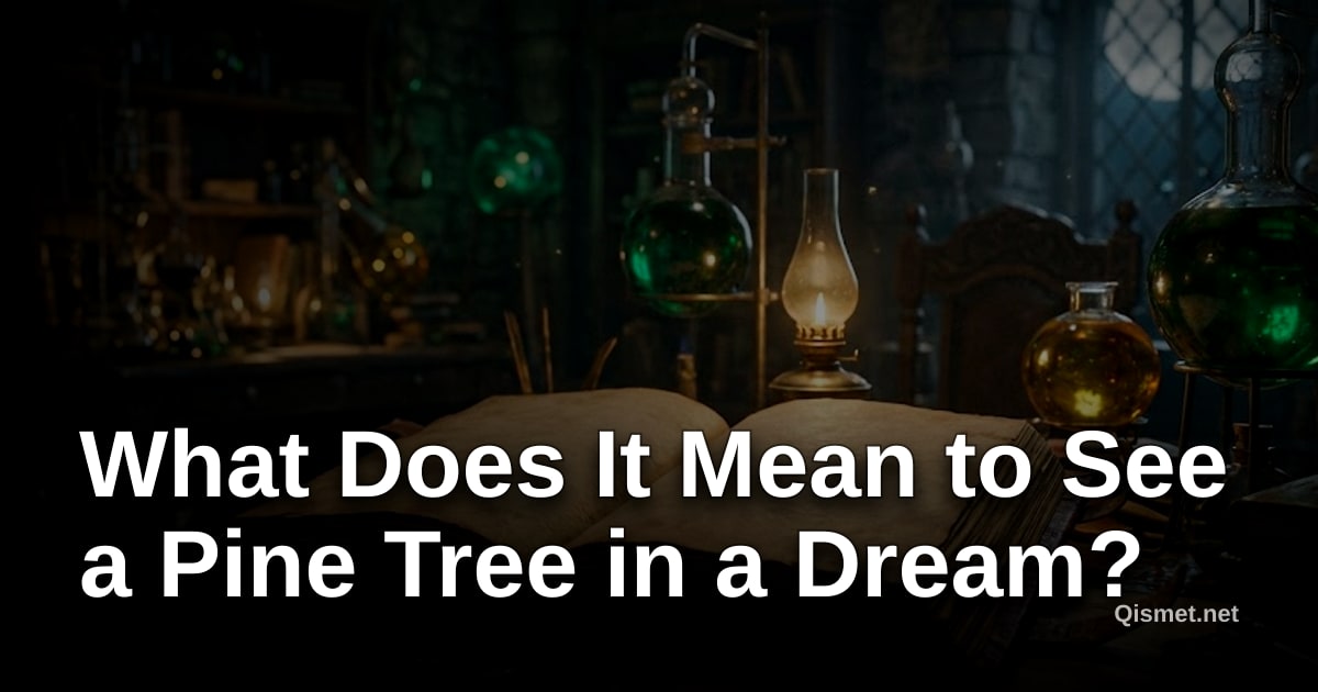 What Does It Mean to See a Pine Tree in a Dream?