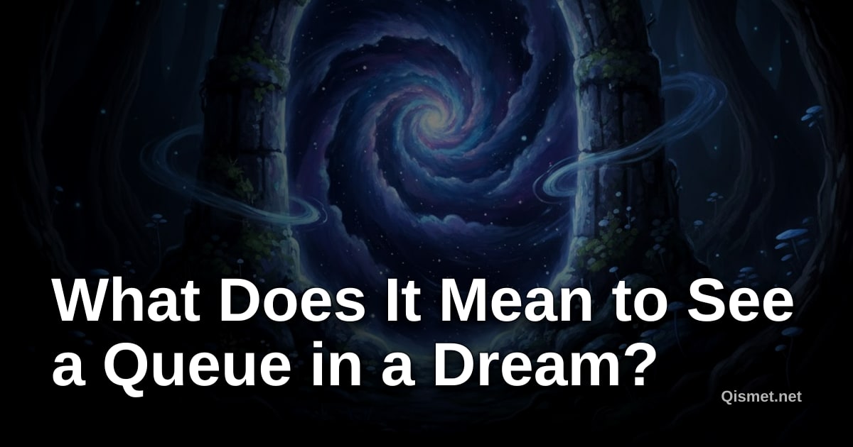 What Does It Mean to See a Queue in a Dream?