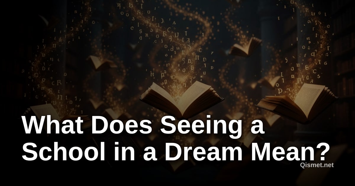 What Does Seeing a School in a Dream Mean?