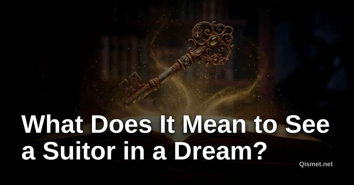 What Does It Mean to See a Suitor in a Dream?
