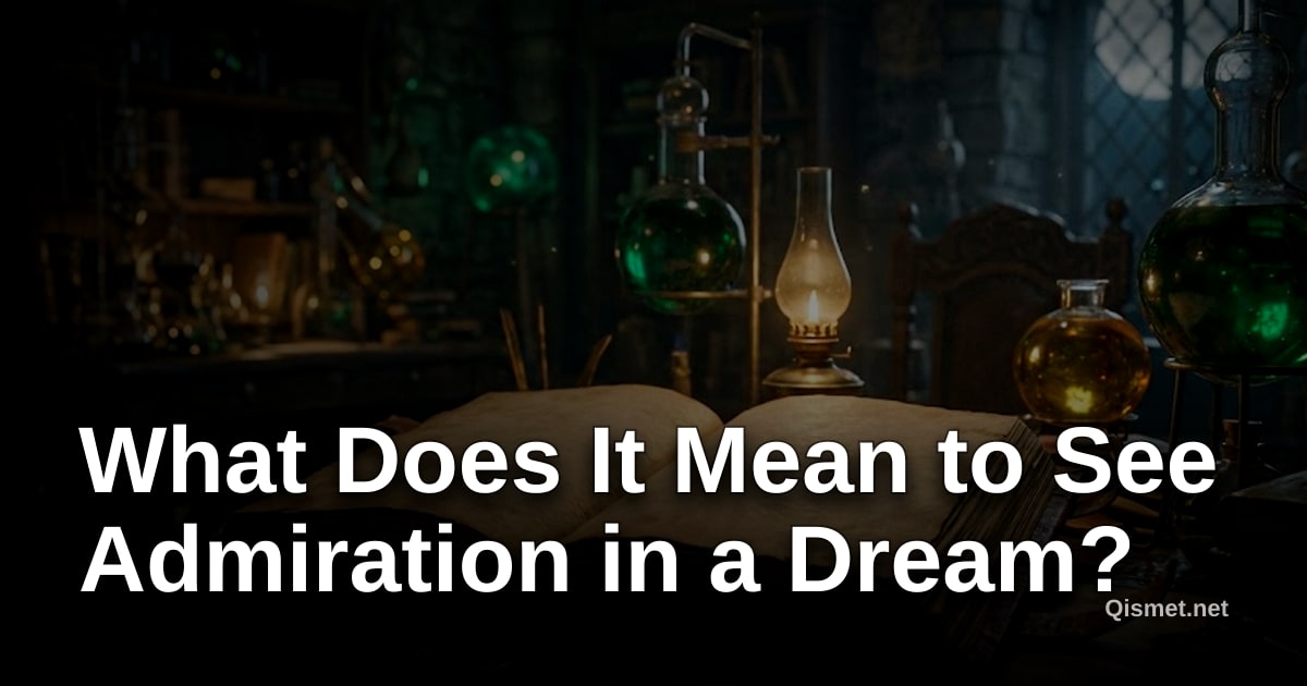 What Does It Mean to See Admiration in a Dream?