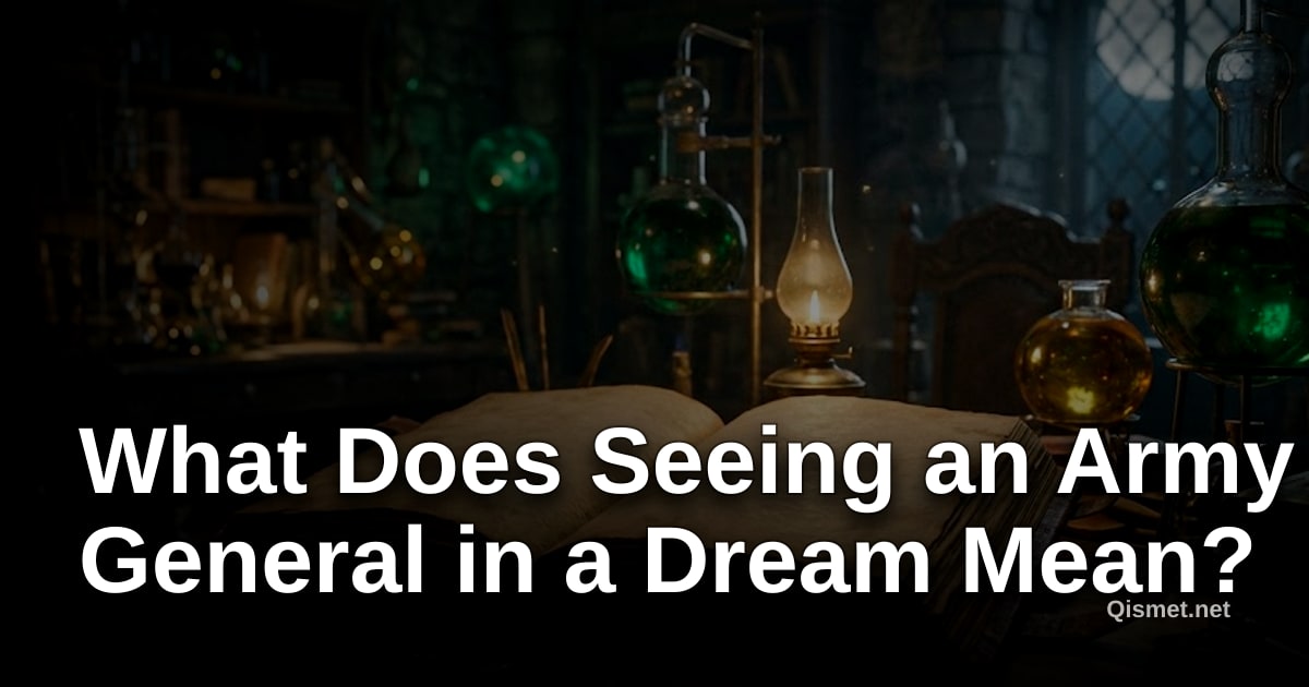 What Does Seeing an Army General in a Dream Mean?