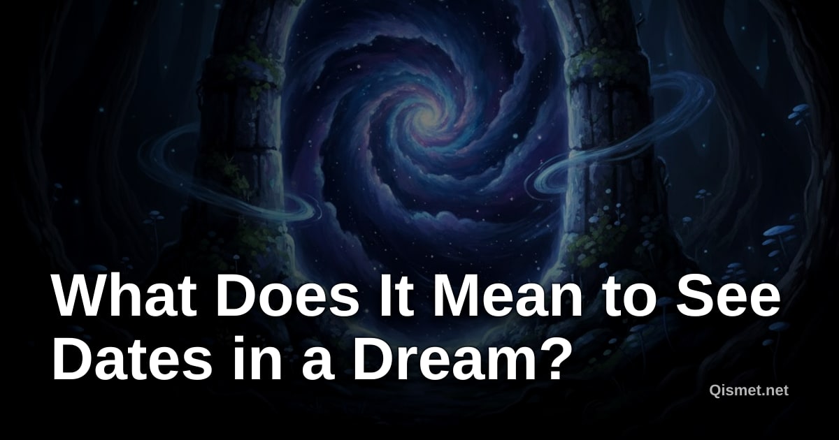 What Does It Mean to See Dates in a Dream?