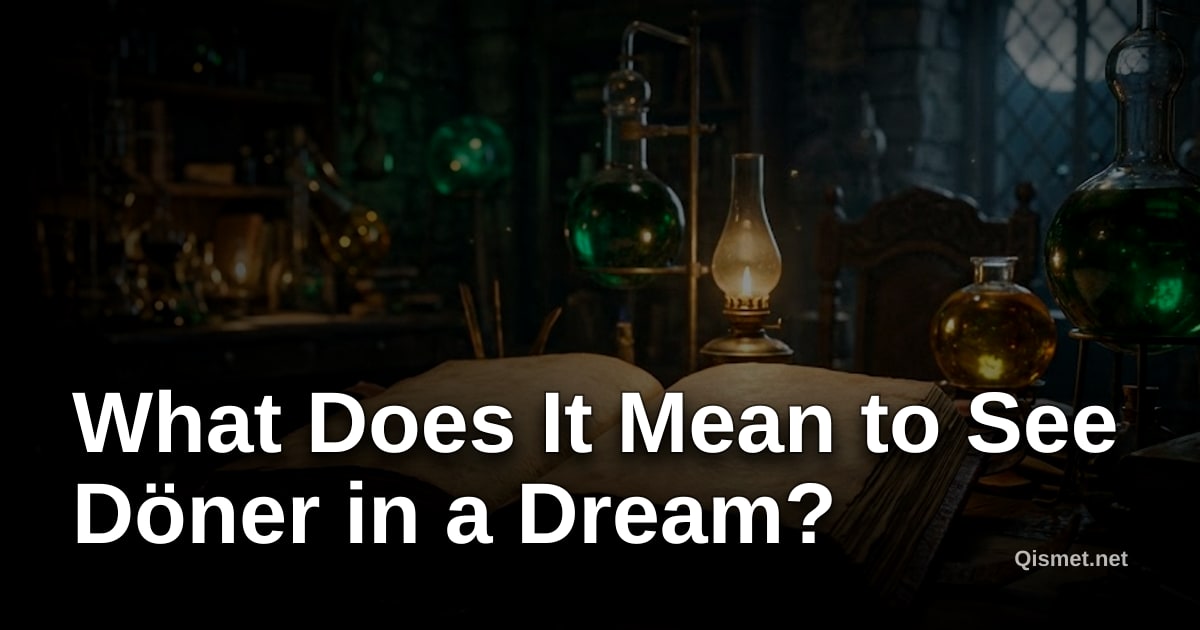 What Does It Mean to See Döner in a Dream?