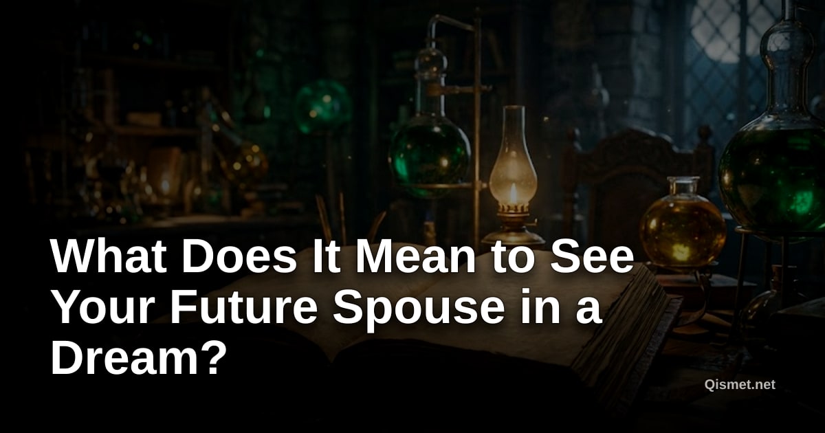 What Does It Mean to See Your Future Spouse in a Dream?