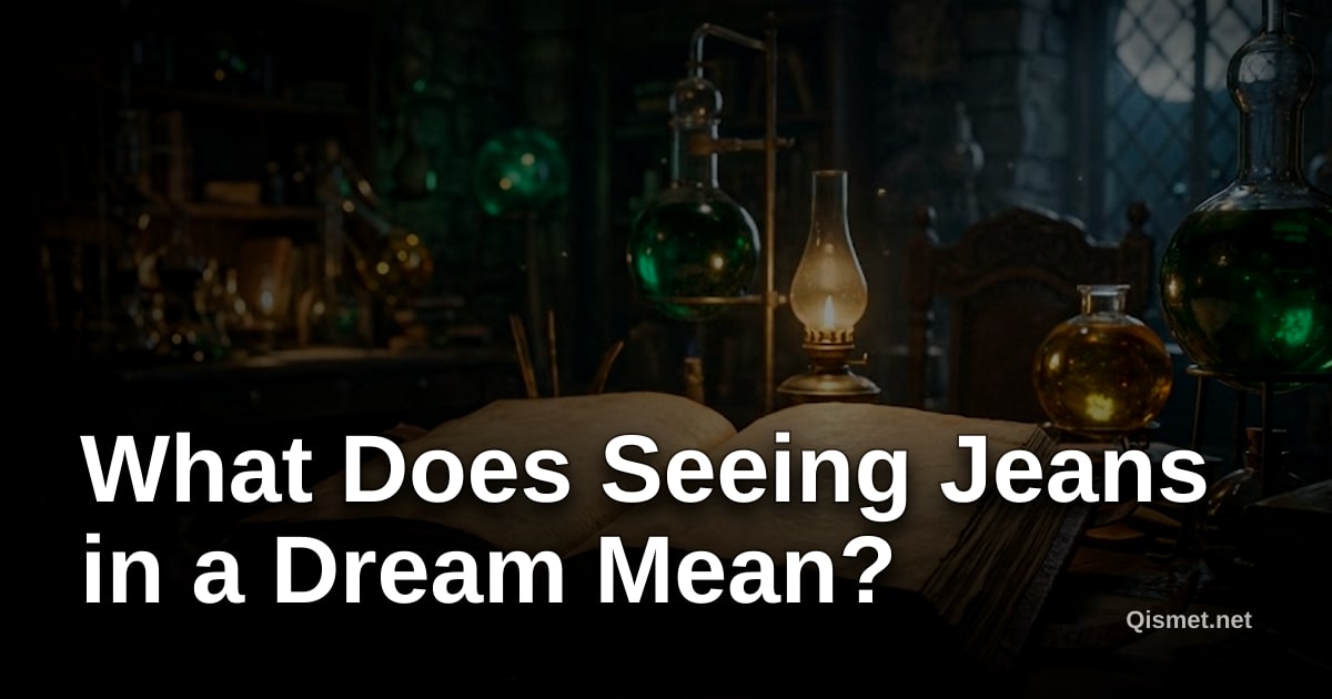 What Does Seeing Jeans in a Dream Mean?