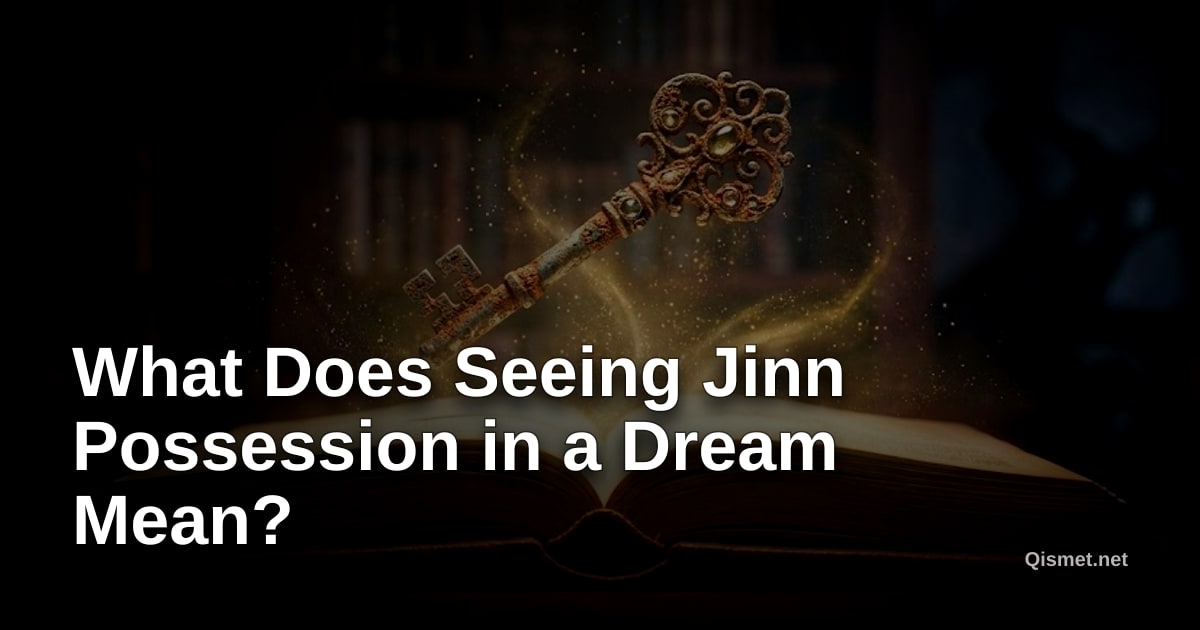 What Does Seeing Jinn Possession in a Dream Mean?