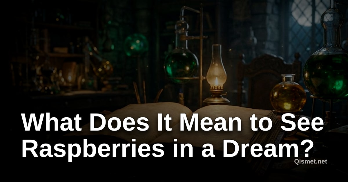 What Does It Mean to See Raspberries in a Dream?