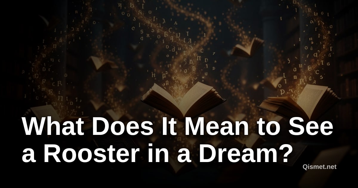 What Does It Mean to See a Rooster in a Dream?