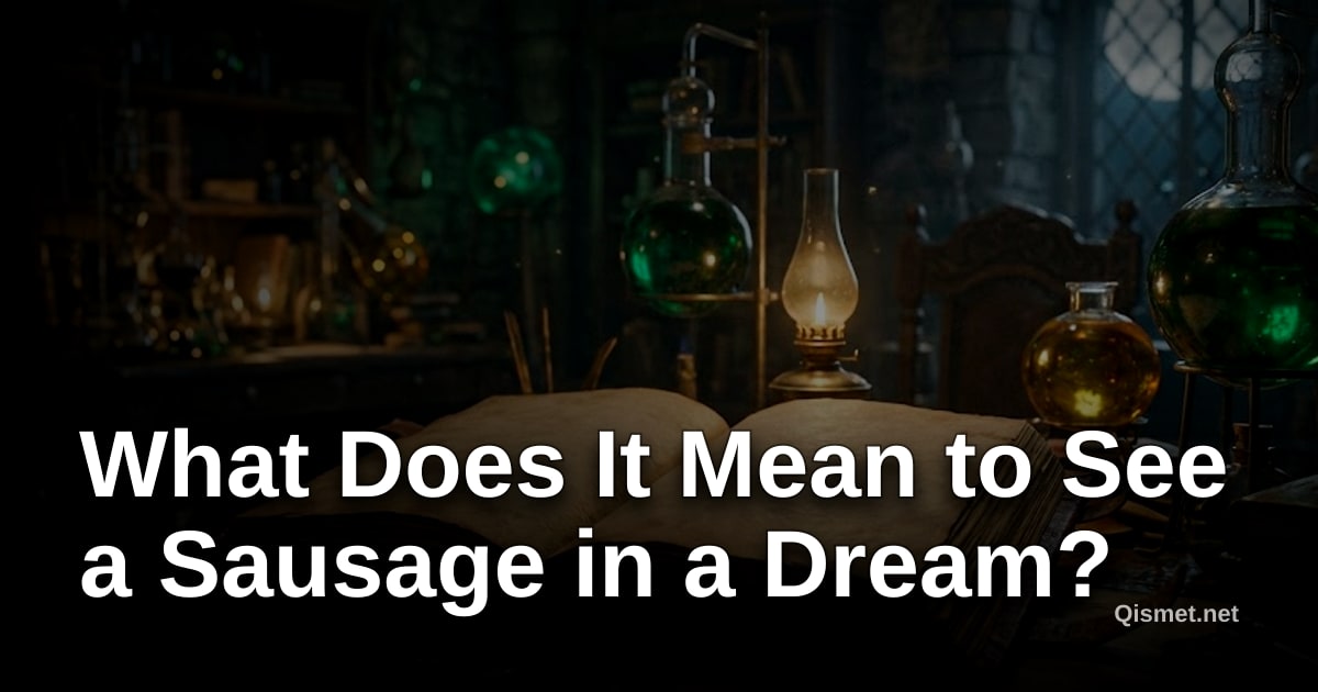 What Does It Mean to See a Sausage in a Dream?