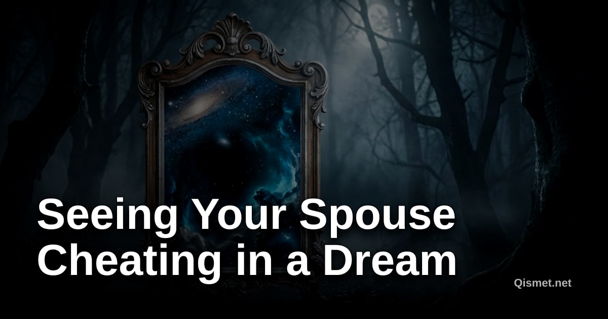 Seeing Your Spouse Cheating in a Dream