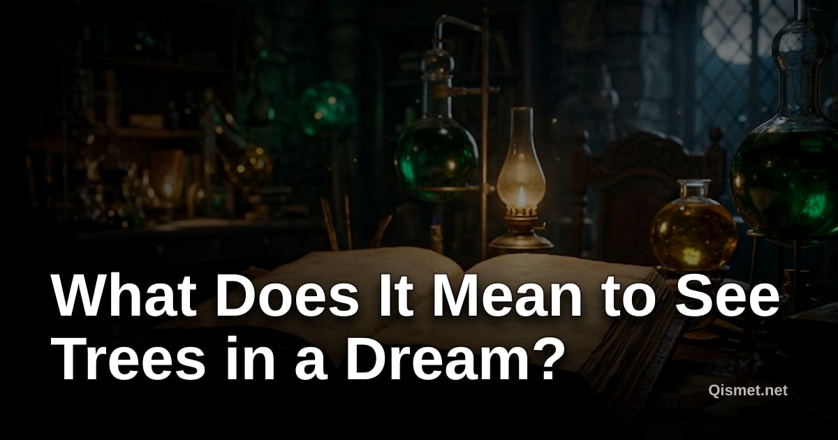 What Does It Mean to See Trees in a Dream?