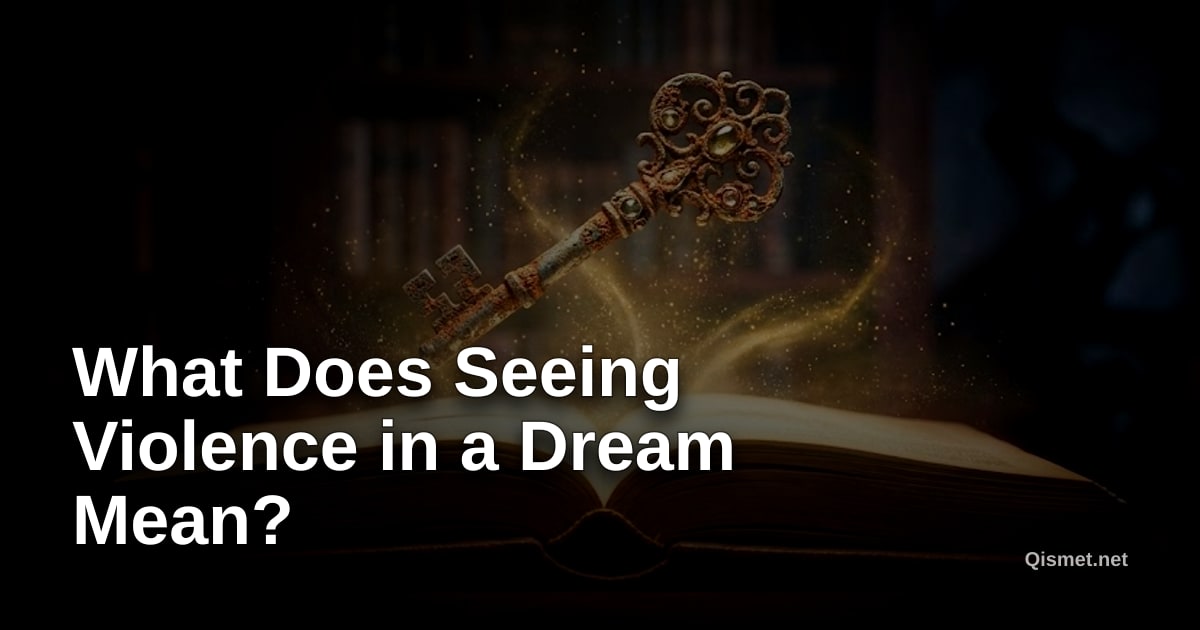 What Does Seeing Violence in a Dream Mean?