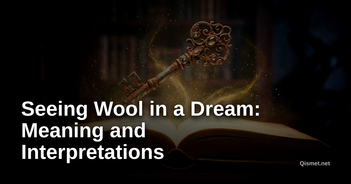 Seeing Wool in a Dream: Meaning and Interpretations