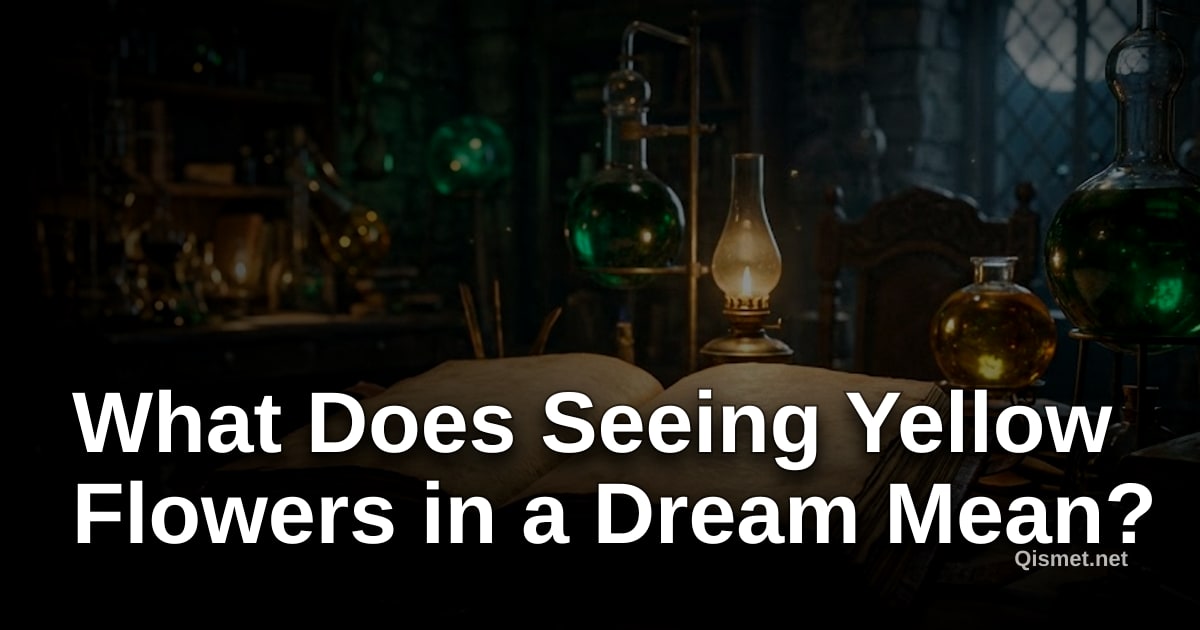 What Does Seeing Yellow Flowers in a Dream Mean?
