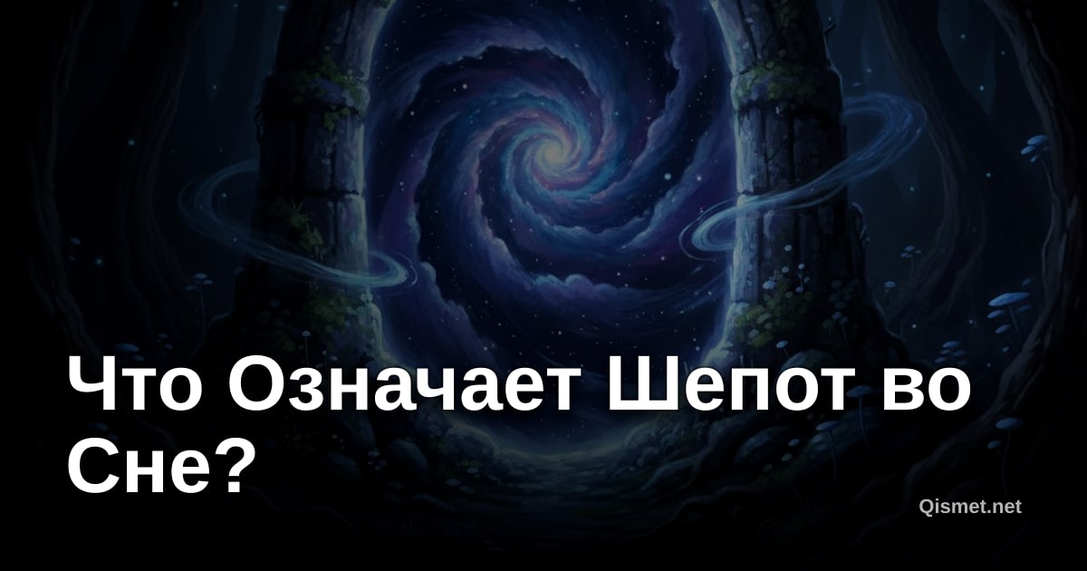 Что Означает Шепот во Сне?