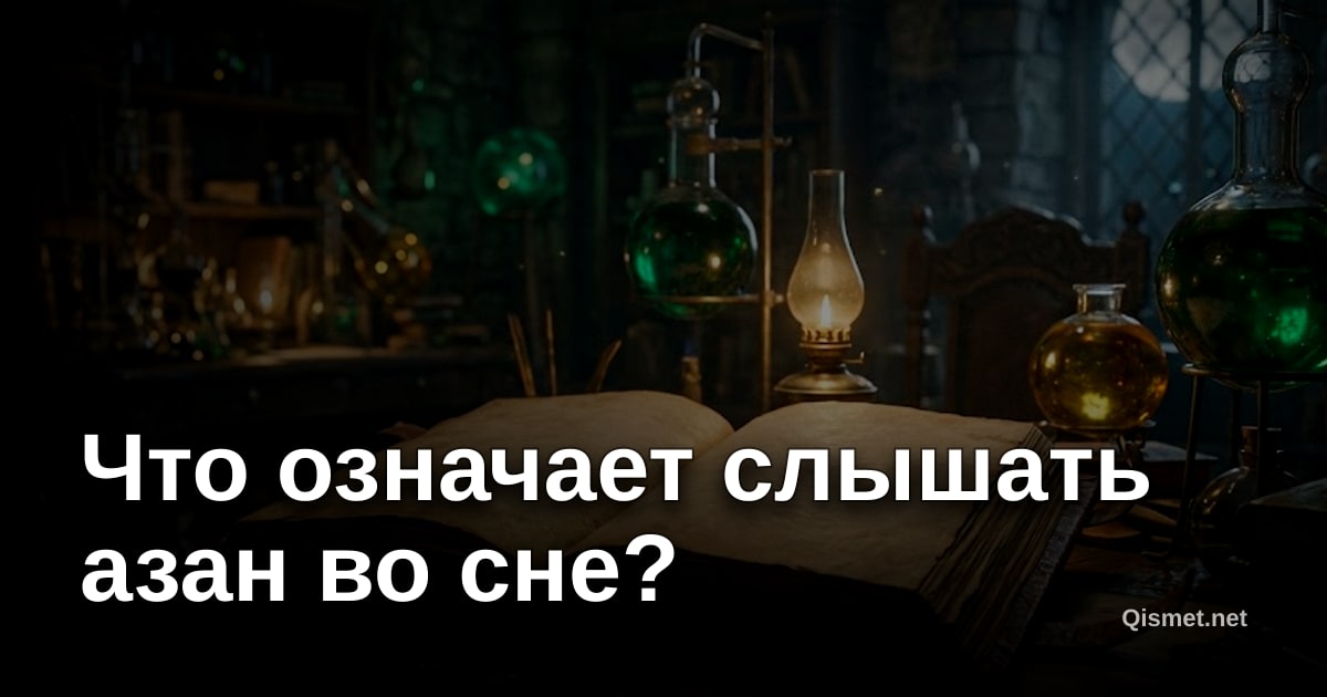 Что означает слышать азан во сне?