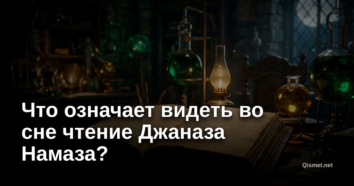 Что означает видеть во сне чтение Джаназа Намаза?