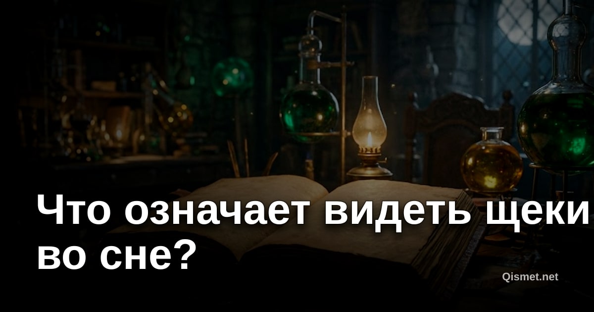Что означает видеть щеки во сне?