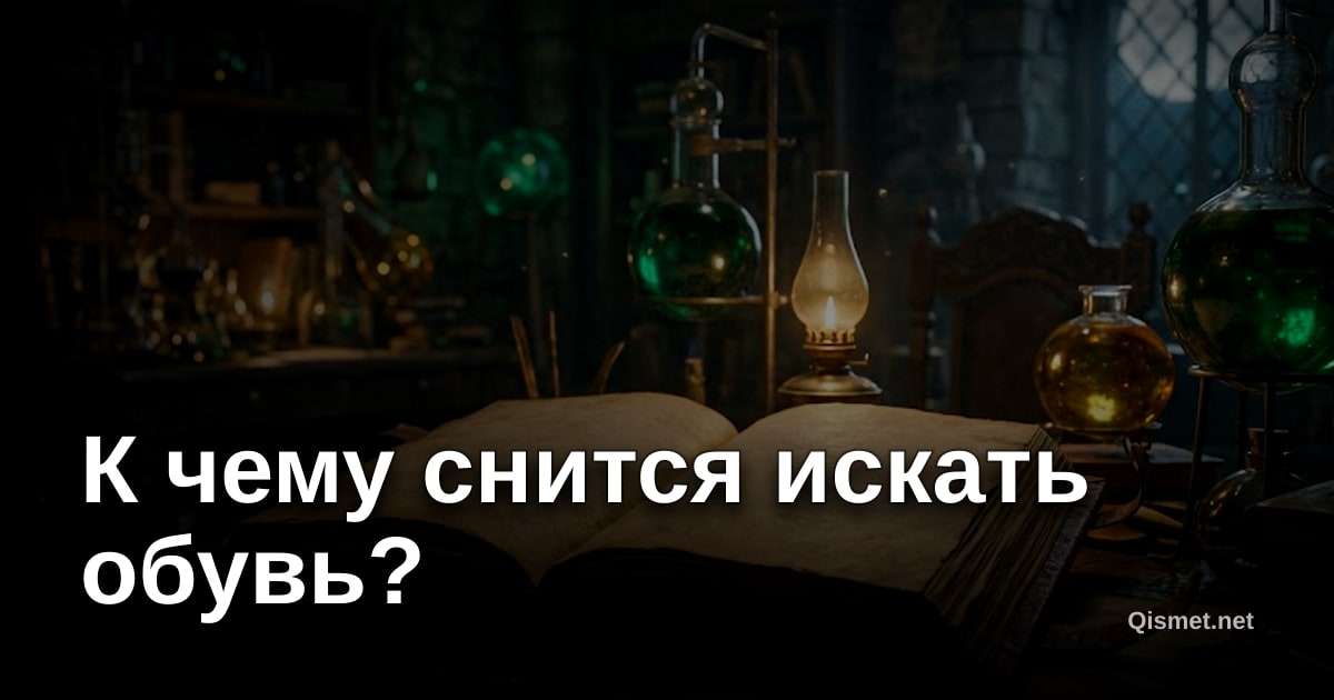 К чему снится искать обувь?