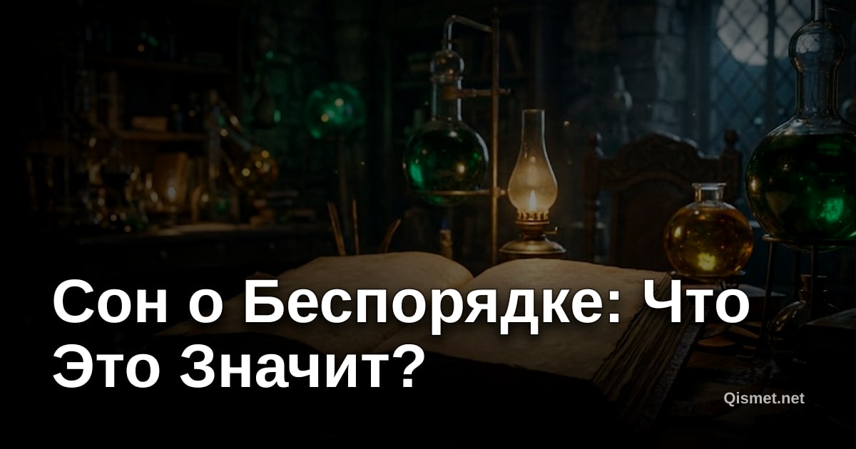 Сон о Беспорядке: Что Это Значит?
