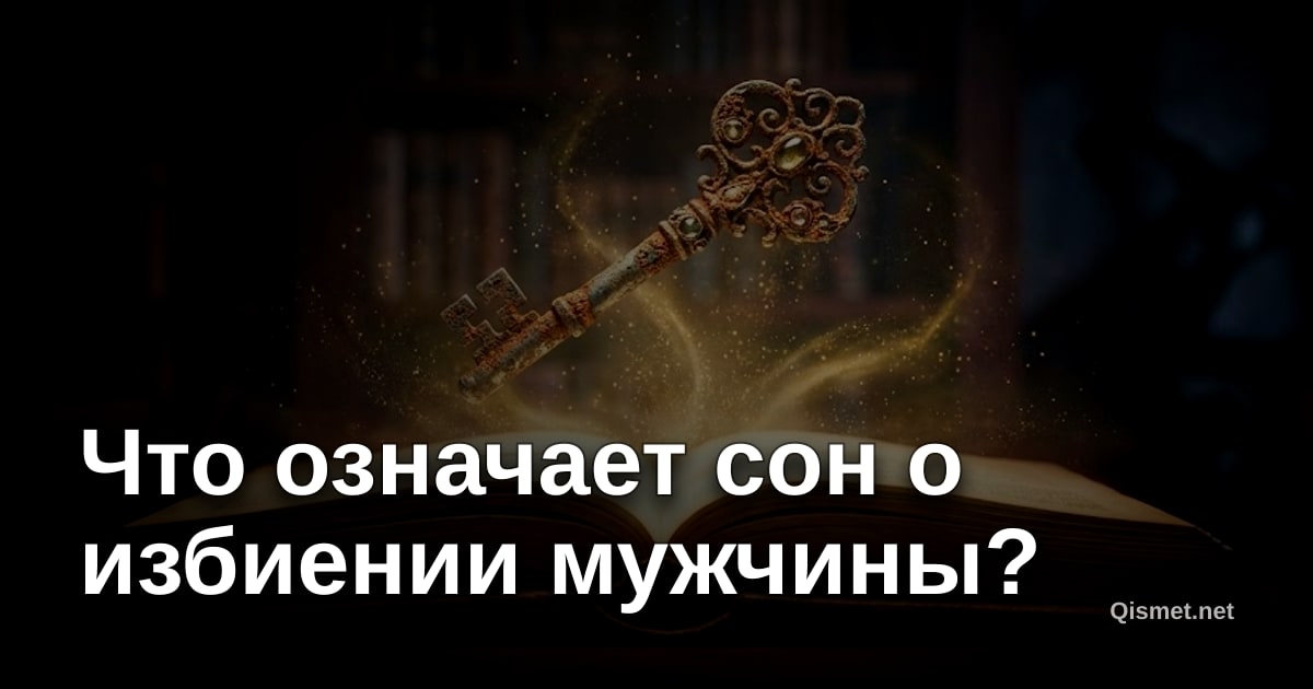 Что означает сон о избиении мужчины?