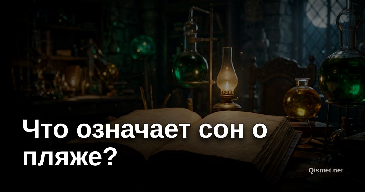 Что означает сон о пляже?