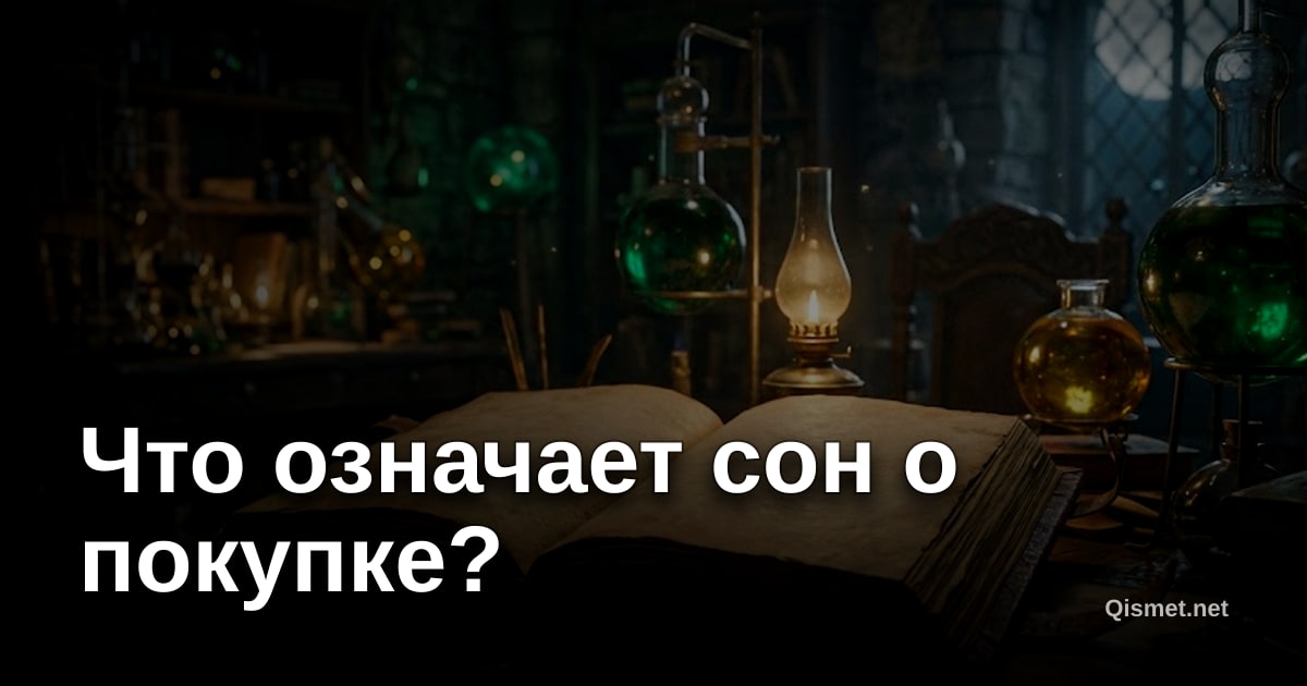 Что означает сон о покупке?