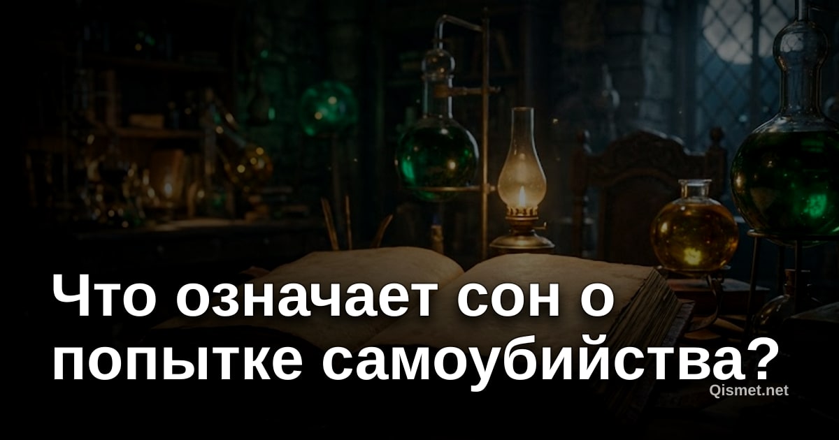 Что означает сон о попытке самоубийства?