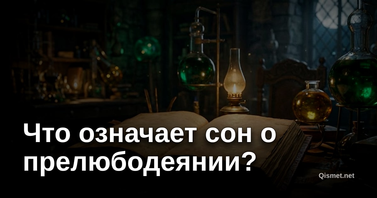 Что означает сон о прелюбодеянии?