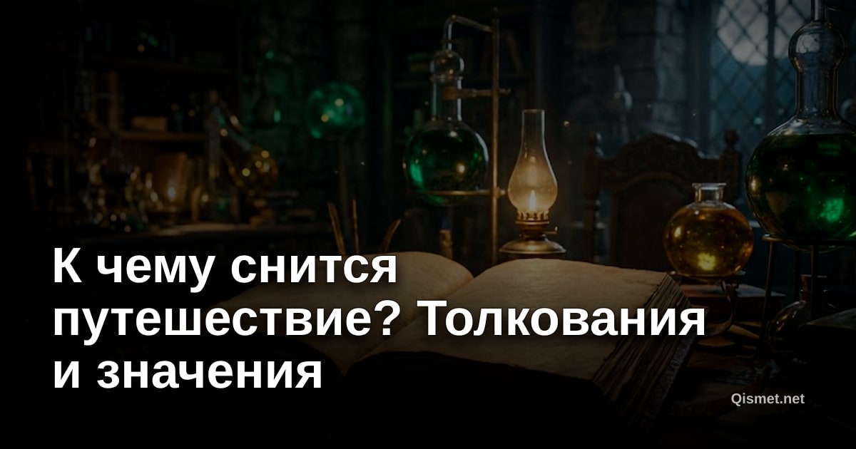 К чему снится путешествие? Толкования и значения