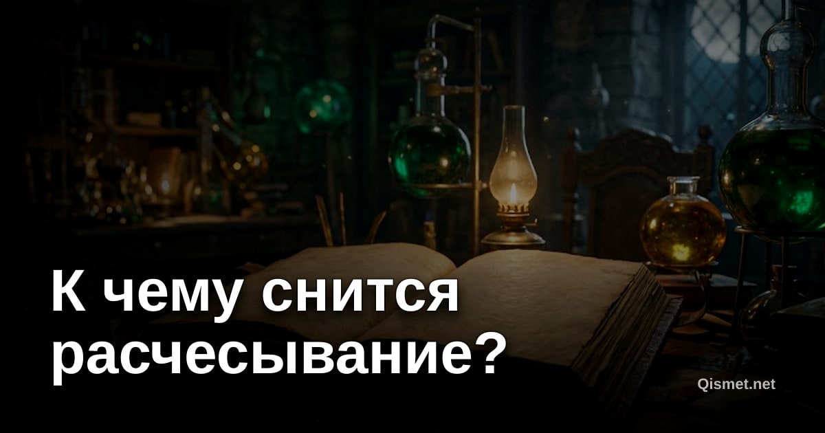 К чему снится расчесывание?