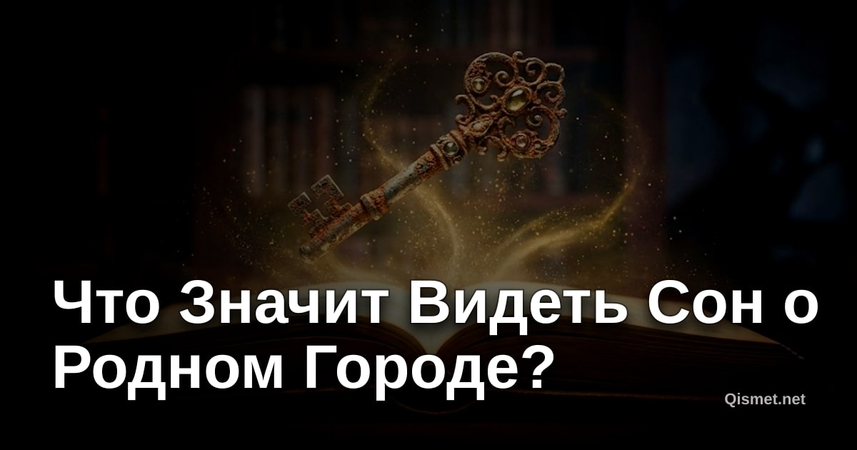 Что Значит Видеть Сон о Родном Городе?