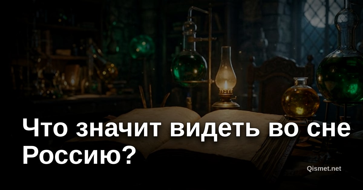 Что значит видеть во сне Россию?