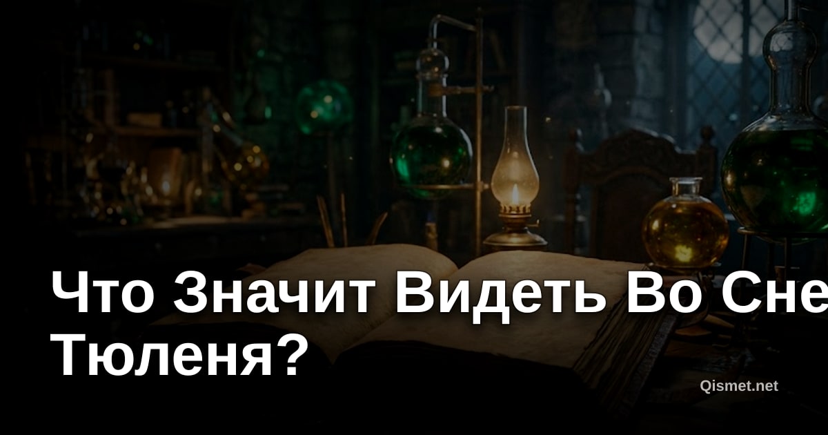 Что Значит Видеть Во Сне Тюленя?