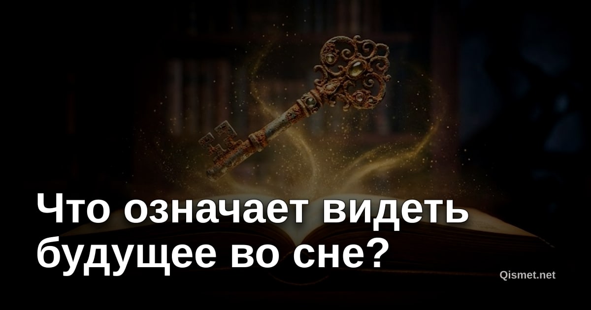 Что означает видеть будущее во сне?