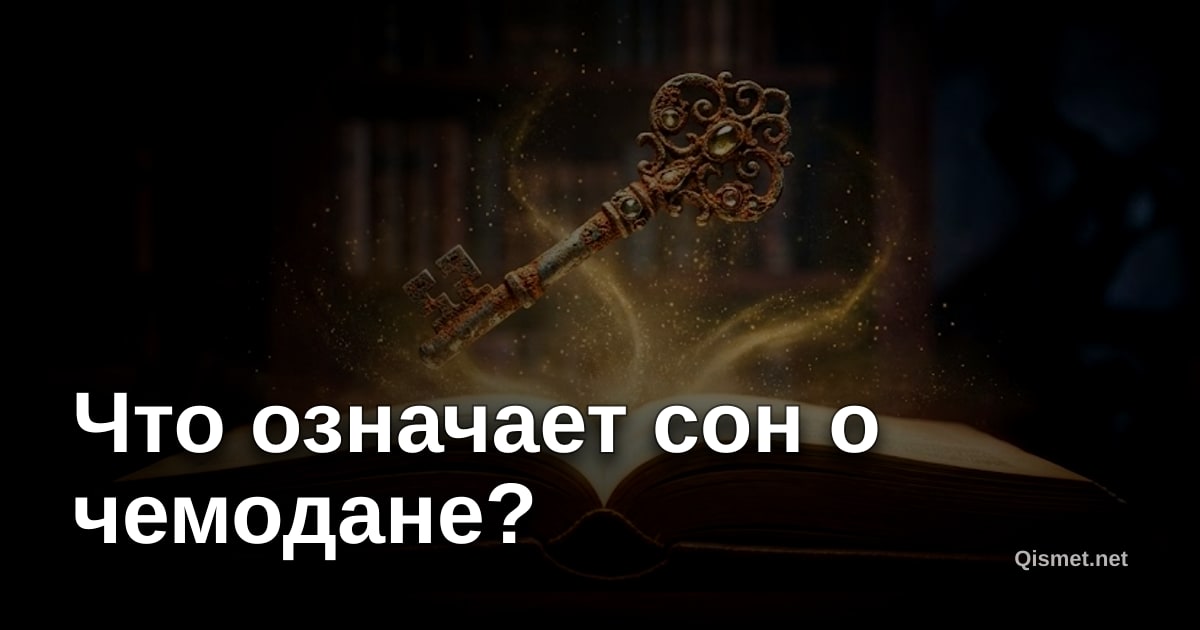 Что означает сон о чемодане?
