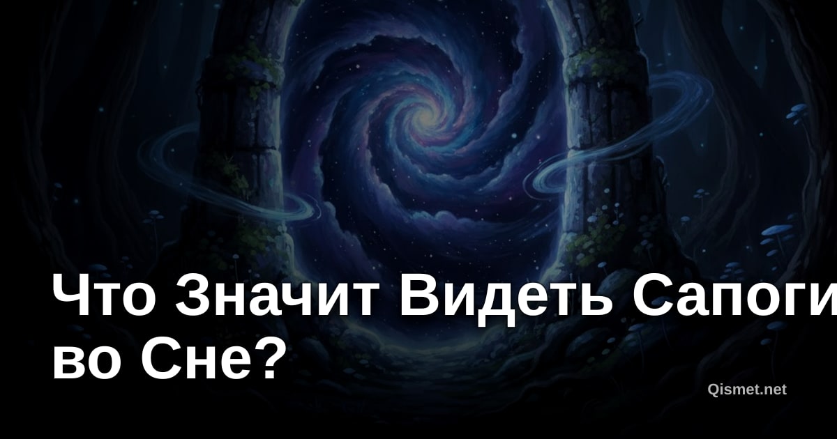 Что Значит Видеть Сапоги во Сне?
