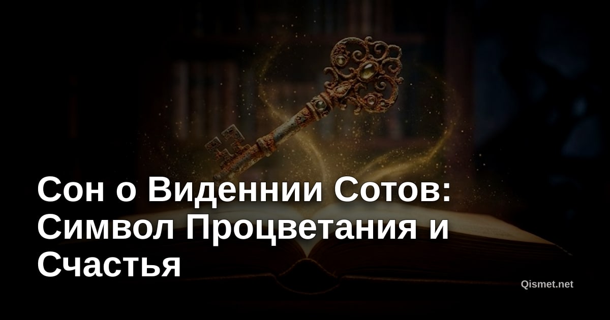 Сон о Виденнии Сотов: Символ Процветания и Счастья