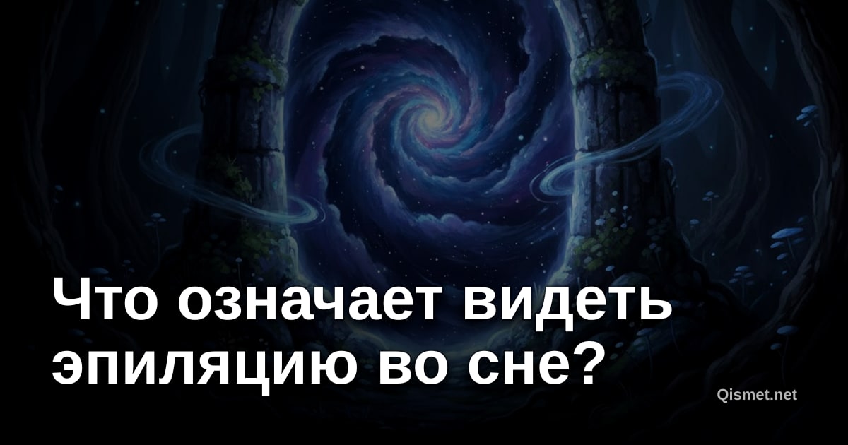 Что означает видеть эпиляцию во сне?