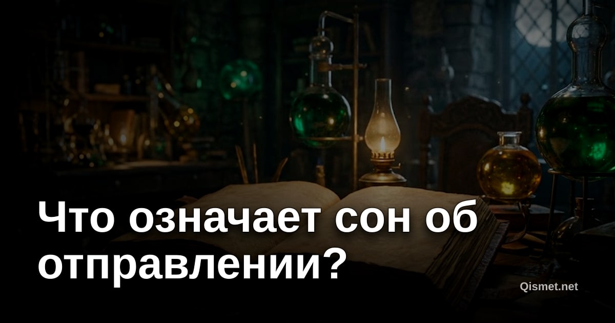 Что означает сон об отправлении?