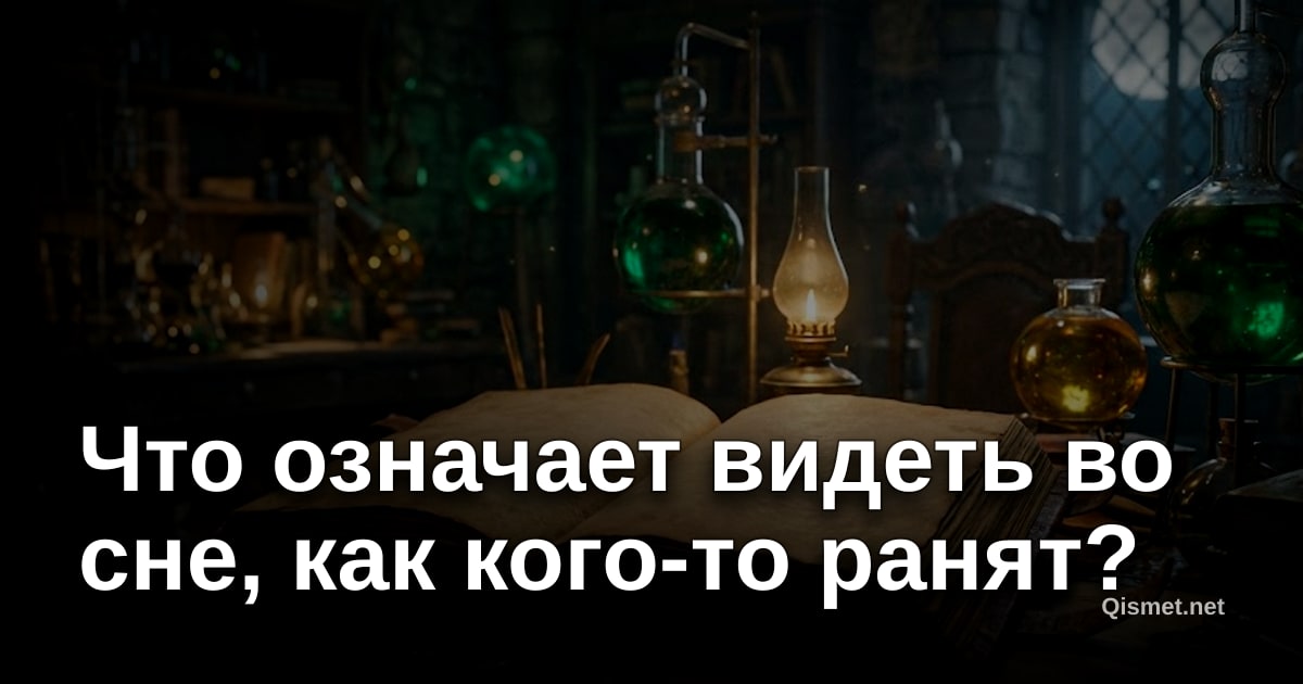 Что означает видеть во сне, как кого-то ранят?