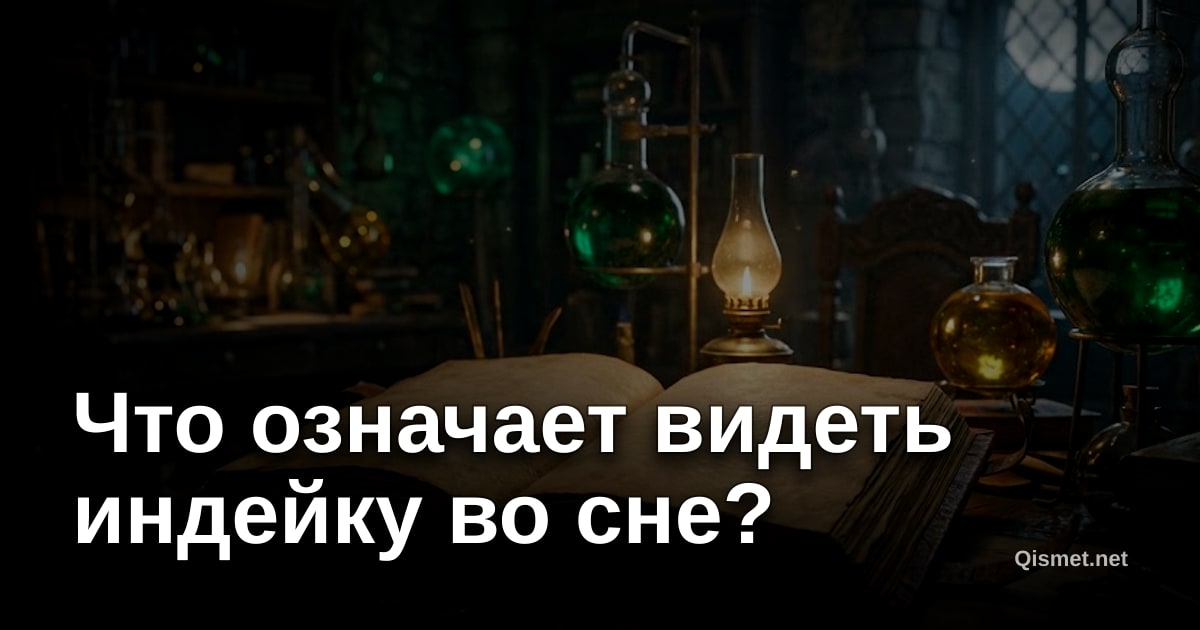 Что означает видеть индейку во сне?